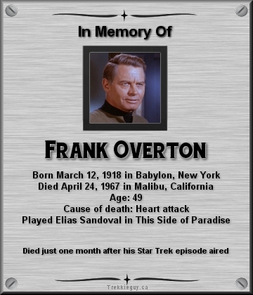 Frank Overton