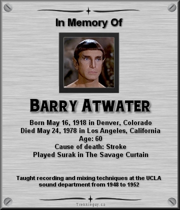 Barry Atwater