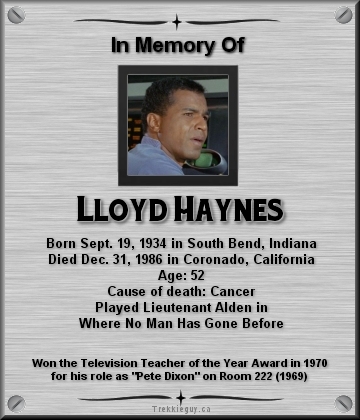 Lloyd Haynes