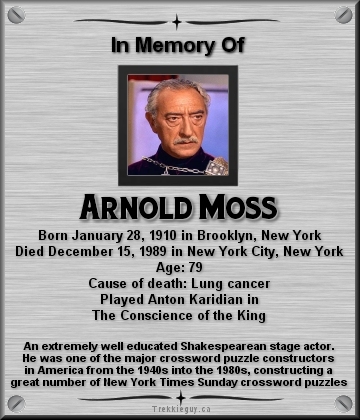 Arnold Moss