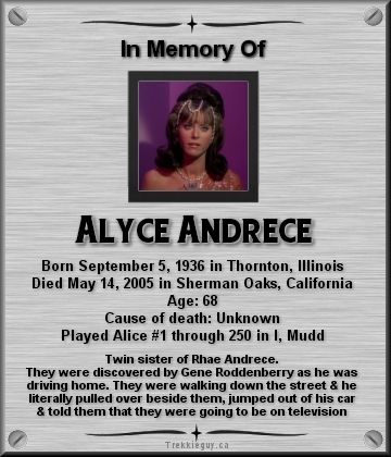 Alyce Andrece